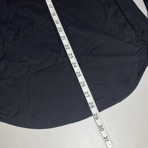 Lululemon Mission Long Sleeve Button Down Shirt First Release Black Men's Medium - Picture 4 of 5